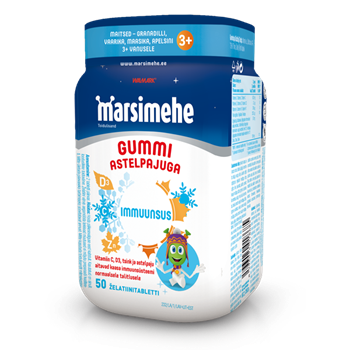 Marsimehe Gummi astelpajuga